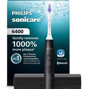 Philips Sonicare 6400 Series Electric Toothbrush Timer Sensor Pressure App Case